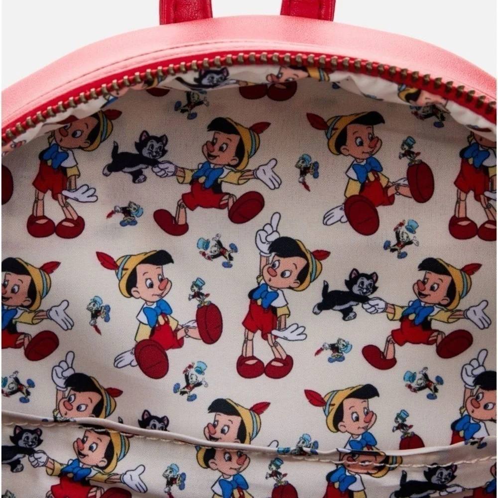 Disney Loungefly Pinocchio Marionette Moving Puppet Classic Mini Backpack